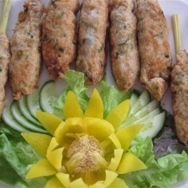 đặt tiệc-tôm bọc sả