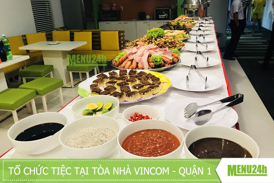 Dịch vụ catering tại Vincom quận 1 - Trọng Ân