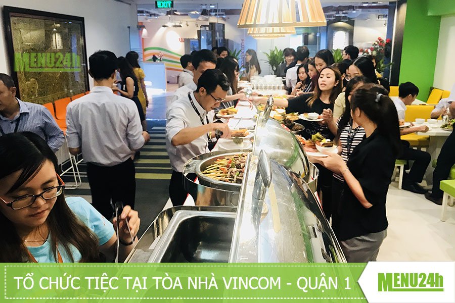 Dịch vụ catering tại Vincom quận 1 - Trọng Ân