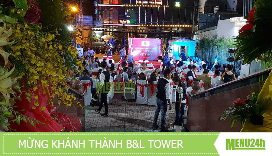 Tổ chức tiệc sự kiện khánh thành B&L Tower