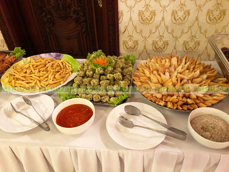 Các món ăn trong bữa Tiệc Buffet