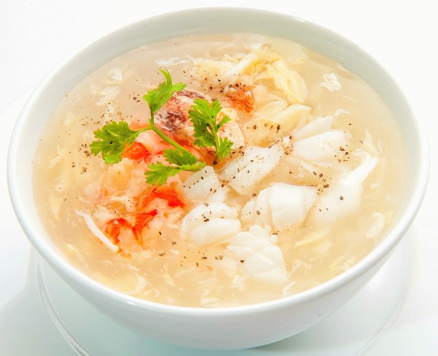 Soup nấm mực cho buổi tiệc